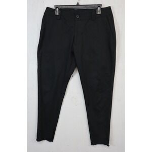 Mens Civilregime Black Pants Size 32 Serpent Snakes Gadsden Raw‎ Hem Cotton
